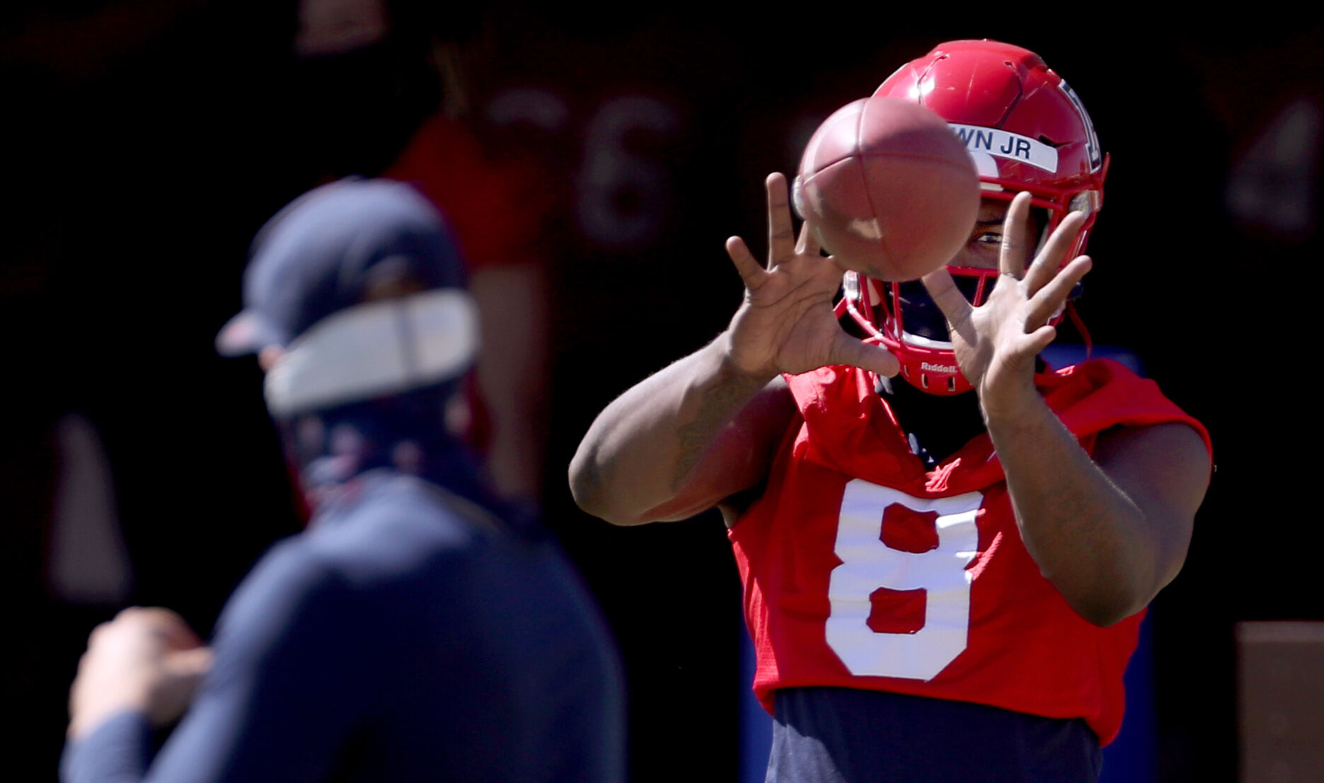 UA football day two